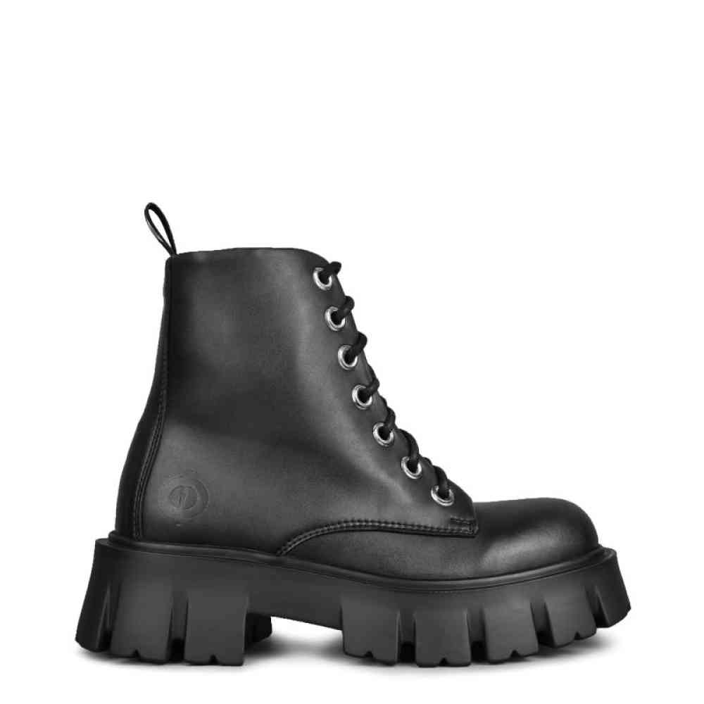 Altercore - Bartel Vegan Bottes de plateforme - Noir